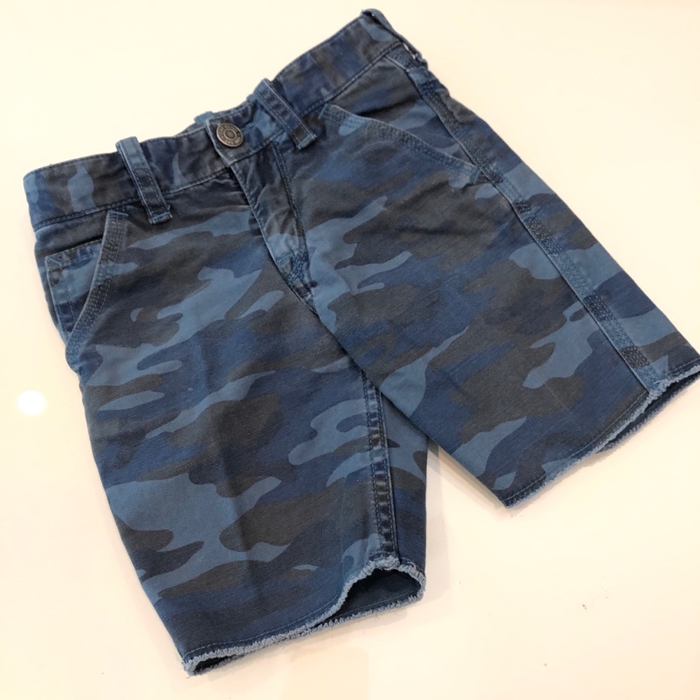 Gap Boys’ Camo Denim Cutoff Short